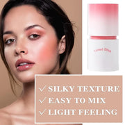 Cream Blush Stick with Brush and Makeup Sponge,Waterproof Multi Cream Makeup Stick,Lightweight,Long-lasting,2 in 1 Multi B...