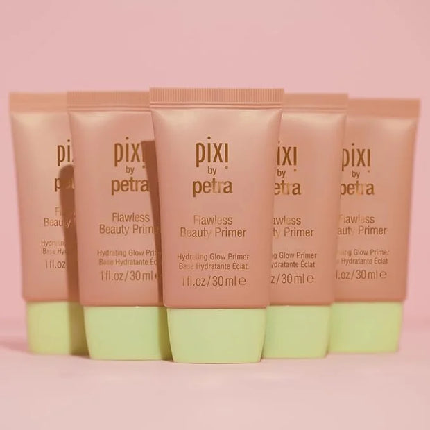 Pixi Flawless Beauty Primer 30ml | Makeup Primer For A Flawless Finish | Anti-Aging and Nourishing Makeup Base For A Glow ...
