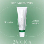 RAVIEL Green Derma Double Cica Cream | Redness relief for face | Calming & Soothing Skin barrier moisturizer for Sensitive...