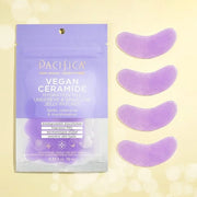 Pacifica Undereye Mask Vegan Ceramide Hydrating Jelly Eye Patches - Under Eye & Smile Line Masks for Fine Lines & Puffines...