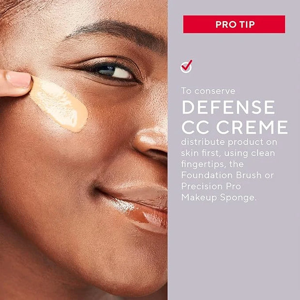 Mirabella Defense CC Creme Hydrating, Soothing Full Coverage Foundation with Mineral SPF 20, CC Cream Foundation with Suns...
