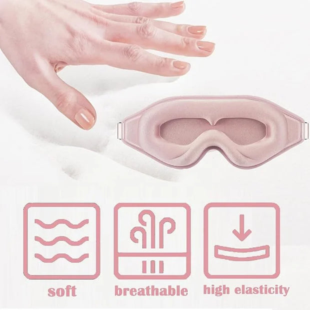 Eye Mask for Lash Extensions, Sleeping Mask for Women, 3D Contoured Eyelash Sleeping Mask for Extensions, Eye Covers for S...
