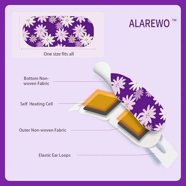 Steam Eye Mask Self Heating Moist Eye Compress Disposable SPA Warm Eye Mask 10 Packs for Dry Eyes, Eye Fatigue, Stress Rel...
