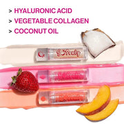 wet n wild Perfect Pout So Pouty Shine Tinted Lip Balm Coconut Flavored, Hyaluronic Acid, Vegan Collagen, Moisturizing For...