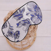 Maxfeel 100% Pure Silk Eye Mask - Sleep Eye Cover in Printed Colors (#11) - Product Image