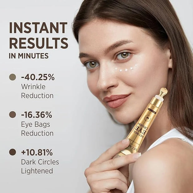 Instant Eye & Face Lift Cream: Rapid Under Eye Bags Wrinkle Smile Lines Forehead Lines Remover - Temporary Firming & Tight...