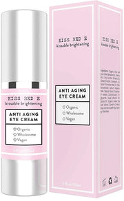 Anti Aging Eye Cream for Women Men. Vegan Eye Cream for Dark Circles Puffiness Wrinkles 1 OZ 50 Days Supply - Product Image