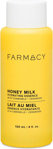Farmacy Hydrating Essence - Hydrating Honey Milk Toner + Facial Essence to Soothe, Moisturize and Strengthen Skin Barrier ...