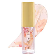 Winky Lux Flower Petal Hydrating Lip Oil - Non-Sticky Lip Gloss for Dry & Damaged Lips, Enhances Shine - Softening Glow Li...