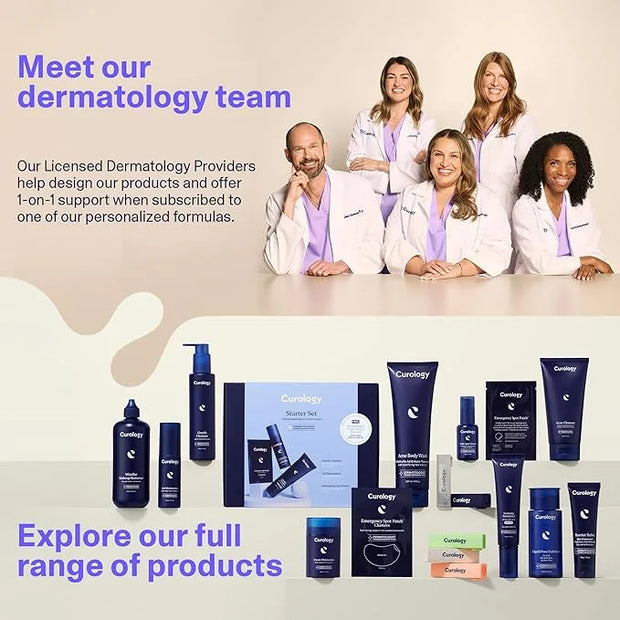 Curology Gel Face Moisturizer, Lightweight Daily Face Lotion for Oily, Dry or Sensitive Skin, with Hyaluronic Acid, Fragra...