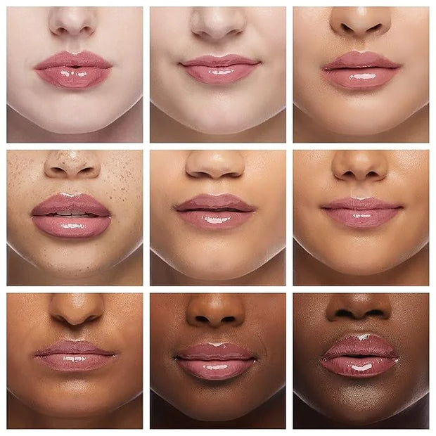 Ruby Kisses Broadway Vita-Lip Clear Lip Gloss (8 Pack), Ultra-Hydrating & Soothing Formula with Vitamins, High-Shine Non-S...
