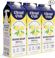 Cleancult Liquid Hand Soap Refills - Lemon Verbena - Moisturizes Dry & Sensitive Skin - Made with Aloe Vera & Essential Oi...