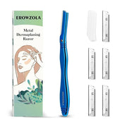 Dermaplane Razor for Women Face with 6 Refill Blades, Dermaplaning Tool Face Razors for Removes Facial Hair, Peach Fuzz, R...