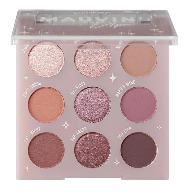 ColourPop Eyeshadow Palette - Eye Makeup Palette with Matte, Metallic, Matte Sparkle & Glitter Finishes - High-Pigment Eye...
