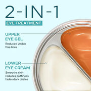 Eye Cream for Dark Circles & Puffiness – Dual Retinol + 5-Peptide Complex with Stem Cell Extract – Anti-Aging & Moisturizi...