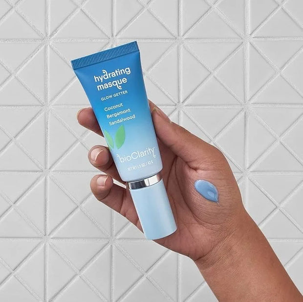 BioClarity 3-Step Essentials Skin Care Routine with Hydrating Mask for Normal and Oily Skin Types | Cleanse, Restore, Mois...