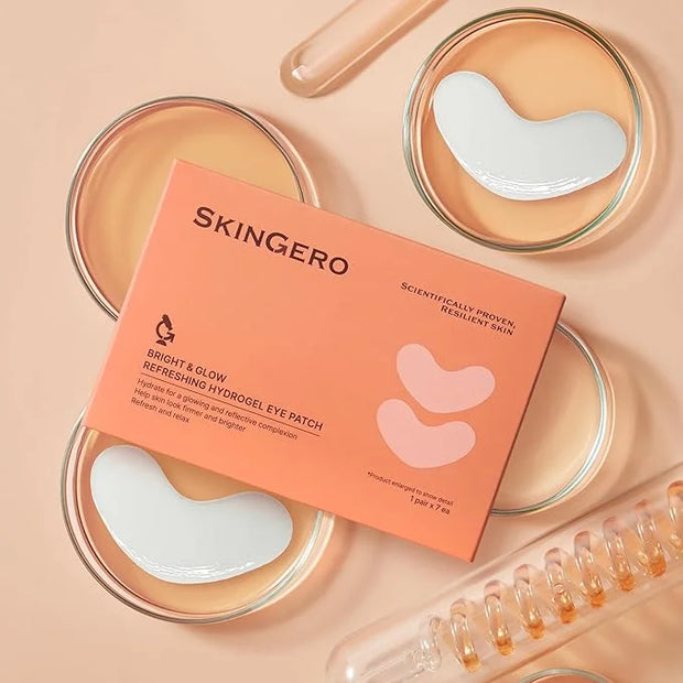 BRIGHT & GLOW REFRESHING HYDROGEL EYE PATCH (1 pair) - Product Image