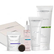 '-CHRISTINA- Christmas Gift Box #6 | Cleanser Serum Peeling Soap Day Cream SPF50 - Product Image