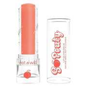 wet n wild Perfect Pout So Pouty Shine Tinted Lip Balm Peach Flavored, Hyaluronic Acid, Vegan Collagen, Moisturizing For D...