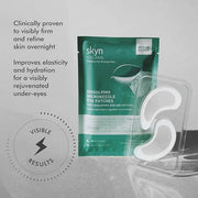 skyn ICELAND Dissolving Microneedle Under Eye Patches with 39% Hyaluronic Acid & Peptides No-Slip Eye Masks for Firming Wr...