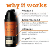 Eve Hansen Vitamin C Eye Gel and Facial Serum - Product Image