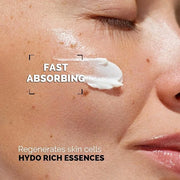 Restoring Night Cream for Face, Anti-Aging Moisturizer with Hydro-Rich Essence. Skin-renewing face cream for a hydrated, y...