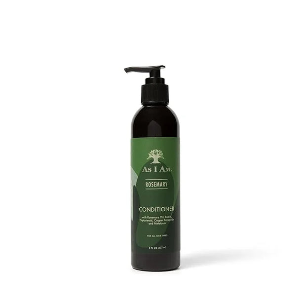 As I Am Rosemary Conditioner - 8 oz - with Melatonin, Biotin & Ceramide - Product Image