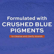 John Frieda Blue Crush Shampoo and Conditioner Set for Brunettes, Nourishes Color-Treated and Natural Hair, Blue Pigments ...