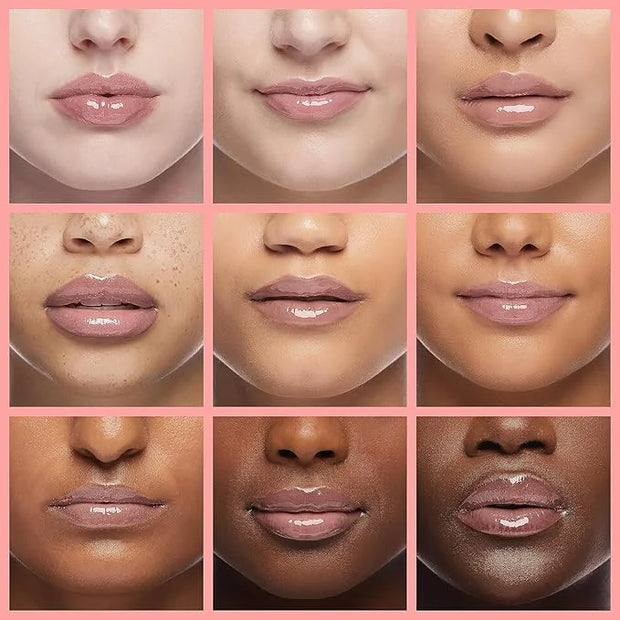 Forget the Filler Lip Plumping Line Smoothing Gloss - Cherry Vanilla - Premium Volumizing Lip Gloss with Natural Ingredien...
