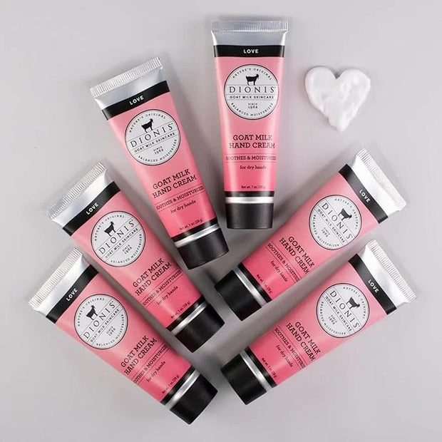 Dionis - Goat Milk Skincare Scented Hand Cream (1 oz) Set of 6, Moisturizing Lotion for Dry Skin, Good for Sensitive Skin,...