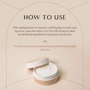 Firming Gel Eye Mask 60ea (30pairs) - Refreshing Hydrogel Eye Patch with Collagen, Peptide, Rice Ceramide, Lactobacillus F...