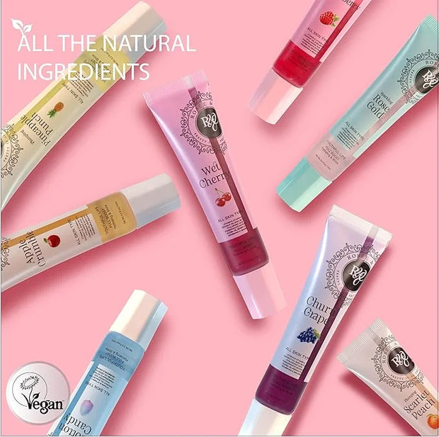 ROSÉE & CO Rosee Lip Gloss Vegan & Cruelty Free Treatment, Professional Make up, Long Lasting Glossy with Shea Butter, Moi...