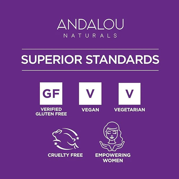 Andalou Naturals Hyaluronic Dmae Lift Firm Skin Cream, Face Moisturizer with Anti Aging Antioxidants, Hydrating, Helps Red...