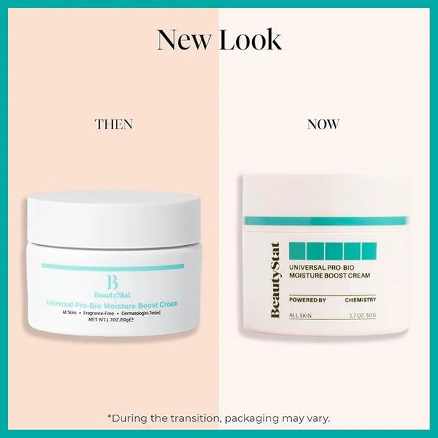 BeautyStat Probiotic 24HR Moisture Boost Cream - Made in the USA - Daily Moisturizer Face Cream with Probiotics, Ceramides...