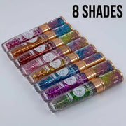 42 Bundle Diamond Bling Bling Mood Color Changing Lip Gloss & Lip Stain Set of 6 Crystal Sparkle Non-Sticky Lightweight Lo...