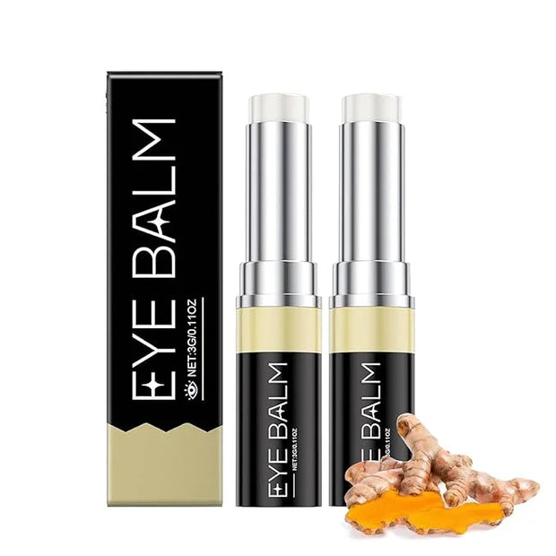2PCS Under Eye Treatment Stick for Under Eye Bags, Hydrating for Dark Circles, Fine Lines, For Puffiness and Bags Reduce -...