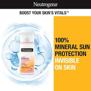 Neutrogena Purescreen+ Invisible Daily Defense Mineral Sunscreen for Face with SPF 30, Broad Spectrum Mineral Sunscreen wi...