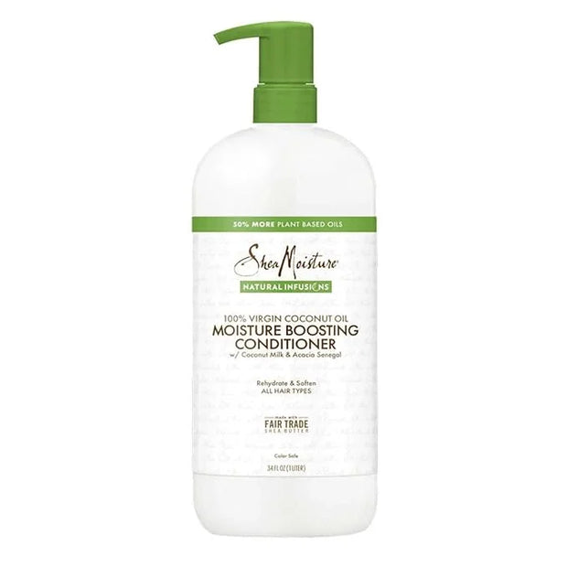 SheaMoisture Coconut Oil Moisture Boosting Conditioner, 34 fl oz - Product Image