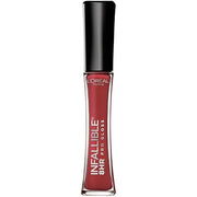 L’Oreal Paris Makeup Infallible 8 Hour Hydrating Lip Gloss, Suede, 0.21 Fl Oz - Product Image