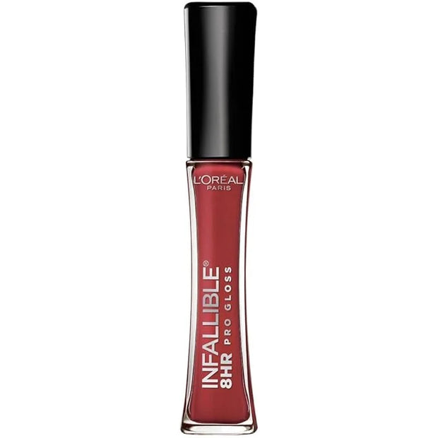 L’Oreal Paris Makeup Infallible 8 Hour Hydrating Lip Gloss, Suede, 0.21 Fl Oz - Product Image