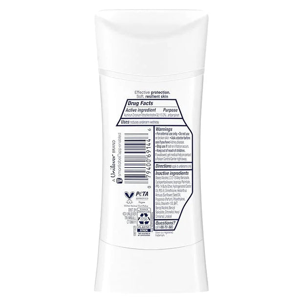 Dove Advanced Care Antiperspirant Deodorant Stick Rejuvenate 4 Count to help skin barrier repair after shaving by boosting...