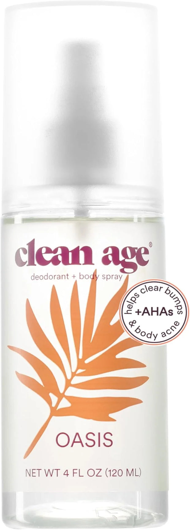 Aluminum Free Deodorant & Body Spray for Whole Body - Oasis 4oz - Clean Deodorant and Body Spray for Teen Boys and Girls -...