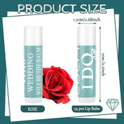 24 Pcs Bachelorette Lip Balm I (Green)