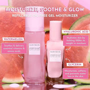 Glow Recipe Refill Pink Juice Water Gel Face Moisturizer for Women, Men & Teens - Hydrating Hyaluronic Acid, Radiance Boos...