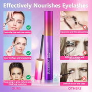 Eyelash Growth Serum, Rapid Lash Enhancing Serum with Natural Ingredients for Longer, Fuller Thicker Looking Lashes Vegan ...