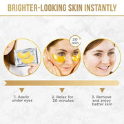 Dermora golden glow under eye