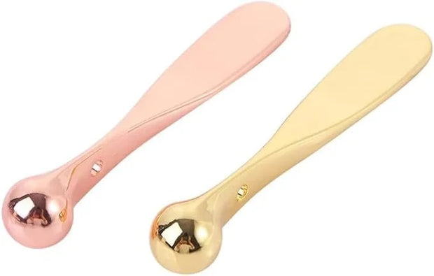 Eye Cream Spoon, Cosmetic Spatulas Eye Roller Massage Stick Eye Cream Applicator Eye Massage Tool Skin Care Tool for Women...