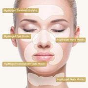 Enaskin Naturals Anti Wrinkle Face Patches Anti Wrinkle Gel Face Masks (1 Pack) - Product Image