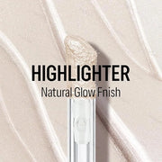 KYDA Liquid Highlighter, Natural Shimmer Tinted, Lasting Glossy Finish, Silky Creamy Lightweight Cover, Radiant Glow Face ...