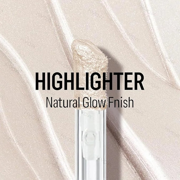 KYDA Liquid Highlighter, Natural Shimmer Tinted, Lasting Glossy Finish, Silky Creamy Lightweight Cover, Radiant Glow Face ...